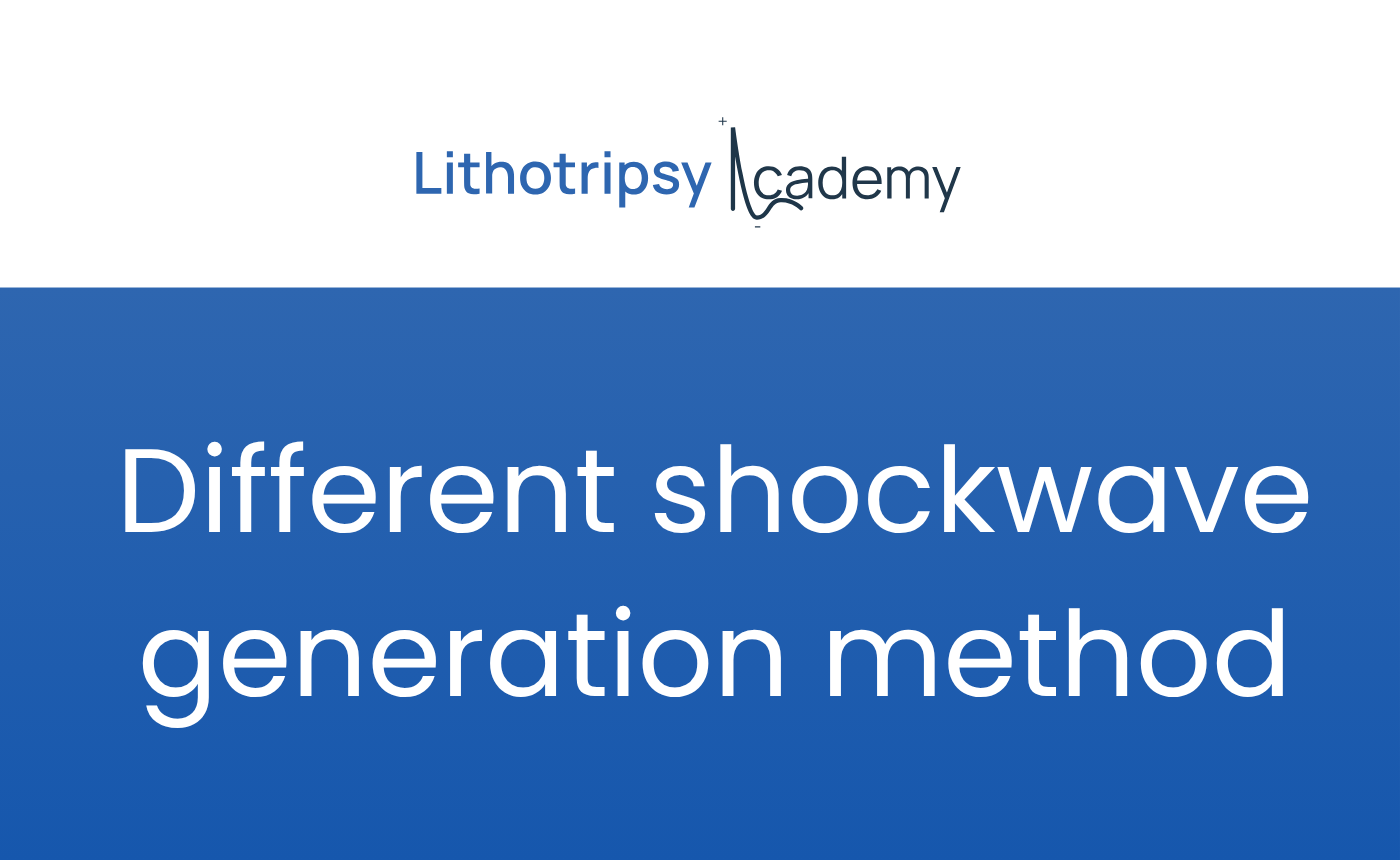 Different method of shockwave generation
